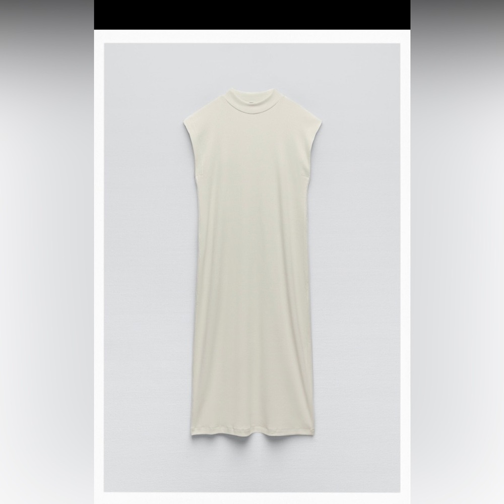 ZARA NWOT Mock Neck Dress Size Small